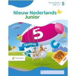 Afbeelding van Nieuw Nederlands junior Spelling : Groep 5, blok 1-4 : Leerwerkboek