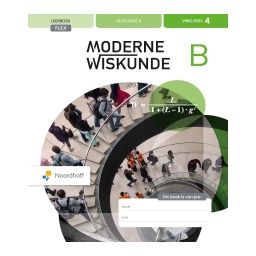 Afbeelding van Moderne wiskunde 12e ed - FLEX - : vwo B 4 : Leeropdrachtenboek