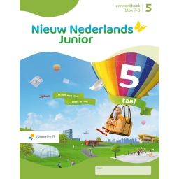 Afbeelding van Nieuw Nederlands junior Taal : Groep 5, blok 7-8 : Leerwerkboek