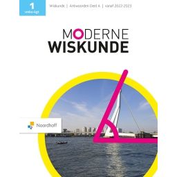 Afbeelding van Moderne wiskunde 13e ed : 1 vmbo-kgt A : Antwoordenboek