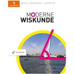 Afbeelding van Moderne wiskunde 13e ed : 1 vmbo-gt/(havo) A : Antwoordenboek