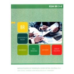 Afbeelding van Beroepsgericht rekenen voor Retail : RSM BR : Niveau 3-4