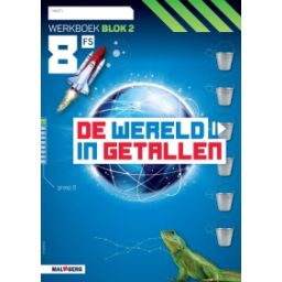 Afbeelding van De wereld in getallen 5e versie : Groep 8, blok 2 FS : Werkboek