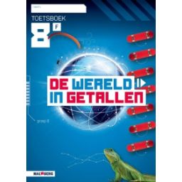 Afbeelding van De wereld in getallen 5e versie : Groep 8 F : Toetsboek