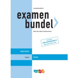 Afbeelding van Examenbundel Duits : havo : 2022/2023