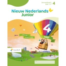Afbeelding van Nieuw Nederlands junior Taal : Groep 4, blok 1-2 : Leerwerkboek