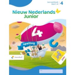 Afbeelding van Nieuw Nederlands junior Spelling : Groep 4, blok 5-8 : Leerwerkboek