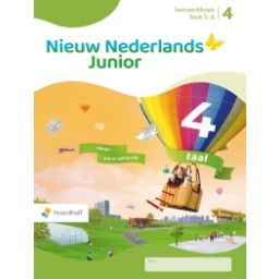 Afbeelding van Nieuw Nederlands junior Taal : Groep 4, blok 5-6 : Leerwerkboek