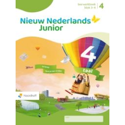 Afbeelding van Nieuw Nederlands junior Taal : Groep 4, blok blok 3-4 : Leerwerkboek