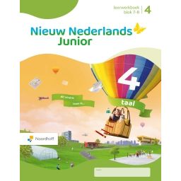 Afbeelding van Nieuw Nederlands junior Taal : Groep 4, blok 7-8 : Leerwerkboek