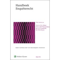 Afbeelding van Handboek enquêterecht