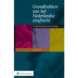 Afbeelding van Grondtrekken van het Nederlandse strafrecht 9e dr