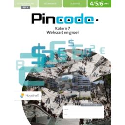 Afbeelding van Pincode 7e ed - FLEX - : 4+5+6 vwo : 7 Welvaart en groei : Katern