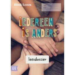 Afbeelding van Blink Lezen : Groep 5+6 B : Thema 1 : Iedereen is anders : Leesdossier en tekstboekje