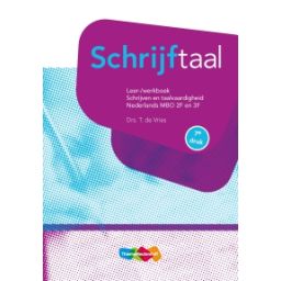 Afbeelding van Schrijftaal 7e dr : 2F en 3F : Leer-/werkboek