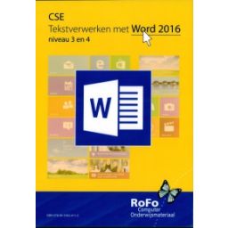 Afbeelding van CSE03 tekstverwerking Word 2016 : mbo niveau 3+4