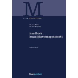 Afbeelding van Handboek huwelijksvermogensrecht 8e dr