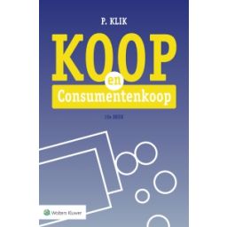 Afbeelding van Koop en consumentenkoop 10e dr