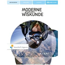 Afbeelding van Moderne wiskunde 12e ed : vmbo-k 4A : Antwoordenboek