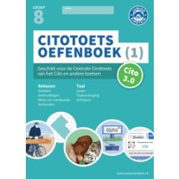 Afbeelding van Citotoets oefenboek : Groep 8, dl 1