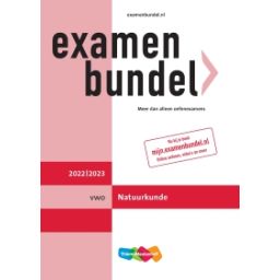 Afbeelding van Examenbundel Natuurkunde : vwo : 2022/2023