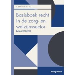 Afbeelding van Basisboek recht in zorg- en welzijnssector