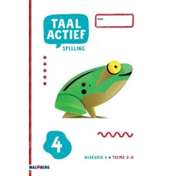 Afbeelding van Taal actief 5 Spelling : Groep 4 B : Werkboek