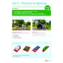 Afbeelding van Veilig Verkeer Nederland : Groep 7+8 : Scan je omgeving : Les 7 & 8