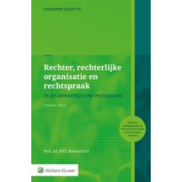 Afbeelding van Rechter, rechterlijke organisatie en rechtspraak
