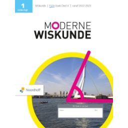 Afbeelding van Moderne wiskunde 13e ed - FLEX - : 1 vmbo-k(gt) A : Leerboek