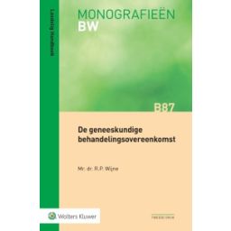 Afbeelding van De geneeskundige behandelingsovereenkomst 2e dr