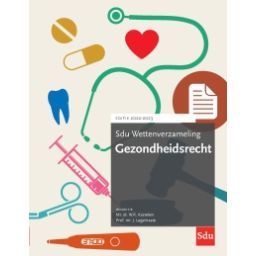 Afbeelding van Sdu Wettenverzameling Gezondheidsrecht 2022-2023