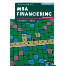 Afbeelding van MBA financiering 4e dr : Uitwerkingenboek