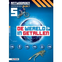 Afbeelding van De wereld in getallen 5e versie : Groep 5, blok 7 : Antwoordenboek