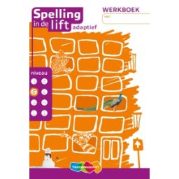 Afbeelding van Spelling in de lift adaptief : Niveau 5 : Werkboek