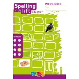 Afbeelding van Spelling in de lift adaptief : Niveau 4 : Werkboek