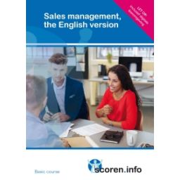 Afbeelding van Scoren.info : Sales management, the English version
