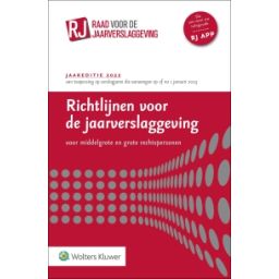 Afbeelding van Richtlijnen voor de jaarverslaggeving