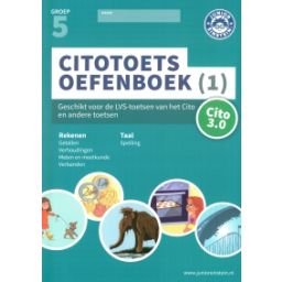 Afbeelding van Citotoets oefenboek : Groep 5, dl 1,2 en 3
