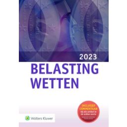 Afbeelding van Belastingwetten 2023 : pocketeditie