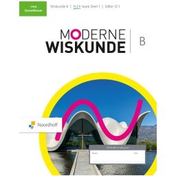 Afbeelding van Moderne wiskunde 12.1 - FLEX - : vwo B 1 : Leerwerkboek