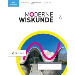 Afbeelding van Moderne wiskunde 12.1 - FLEX - : havo A 1 : Leerboek