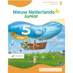 Afbeelding van Nieuw Nederlands junior Lezen : Groep 5, blok 5-8 : Leerwerkboek basis