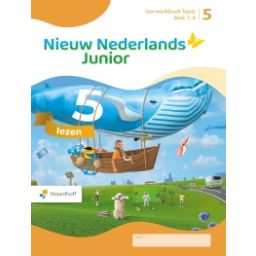 Afbeelding van Nieuw Nederlands junior Lezen : Groep 5, blok 1-4 : Leerwerkboek basis