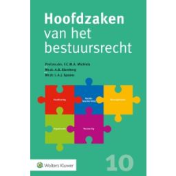 Afbeelding van Hoofdzaken van het bestuursrecht 10e dr