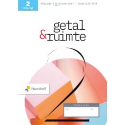 Afbeelding van Getal & ruimte 13.0 - FLEX - : 2 vmbo-kgt deel 1 : Leerboek