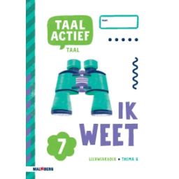 Afbeelding van Taal actief 5 Taal : Groep 7, thema 6 : Leerwerkboek
