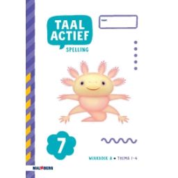 Afbeelding van Taal actief 5 Spelling : Groep 7 A, thema 1-4 : Werkboek