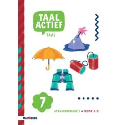 Afbeelding van Taal actief 5 Spelling : Groep 7 A, thema 5-8 : Antwoordenboek
