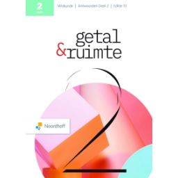 Afbeelding van Getal & ruimte 13.0 - FLEX - : 2 vwo 2 : Antwoordenboek